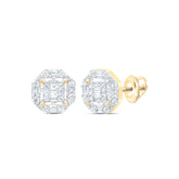 5/8CTW-DIA P1 GIFT OCTAGEN BAGUETTE EARRING